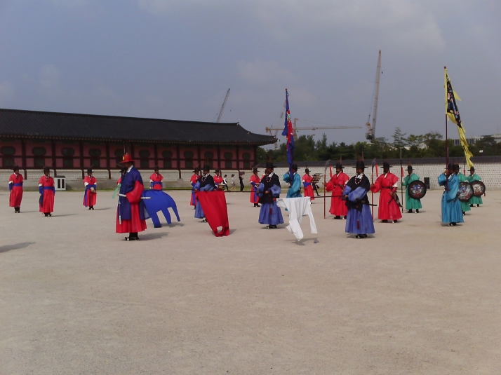 Daily Changing of the Guard Ceremony at Gyeongbokgung Palace
