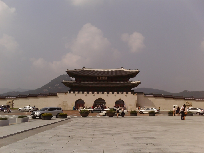 Gwanghwamun, main gate of Gyeongbokgung Palace